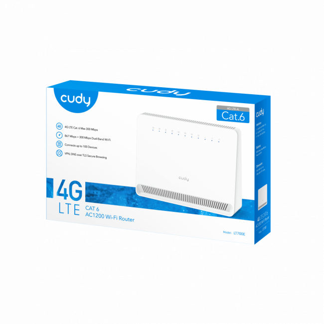 Маршрутизатор Cudy LT700E — для бизнеса и офиса