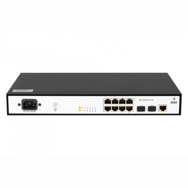 Коммутатор SNR SNR-S2985G-8T-POE — для бизнеса и офиса