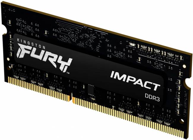 Память оперативная Kingston FURY Impact KF318LS11IB/4 — для бизнеса и офиса Память оперативная Kingston FURY Impact KF318LS11IB/4 — для бизнеса и офиса