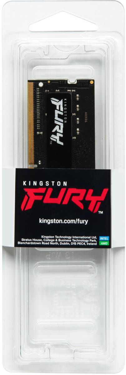 Память оперативная Kingston FURY Impact KF318LS11IB/4 — для бизнеса и офиса Память оперативная Kingston FURY Impact KF318LS11IB/4 — для бизнеса и офиса