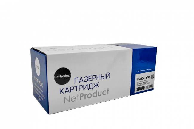 Тонер-картридж NetProduct (N-TK-3400) для Kyocera ECOSYS MA4500x/MA4500fx/PA4500x/5000x/5500x, 12,5K — для бизнеса и офиса Тонер-картридж NetProduct (N-TK-3400) для Kyocera ECOSYS MA4500x/MA4500fx/PA4500x/5000x/5500x, 12,5K — для бизнеса и офиса