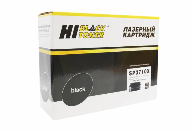 Картридж Hi-Black (HB-SP3710X) для Ricoh Aficio SP 3710SF/3710DN, 7K — для бизнеса и офиса Картридж Hi-Black (HB-SP3710X) для Ricoh Aficio SP 3710SF/3710DN, 7K — для бизнеса и офиса