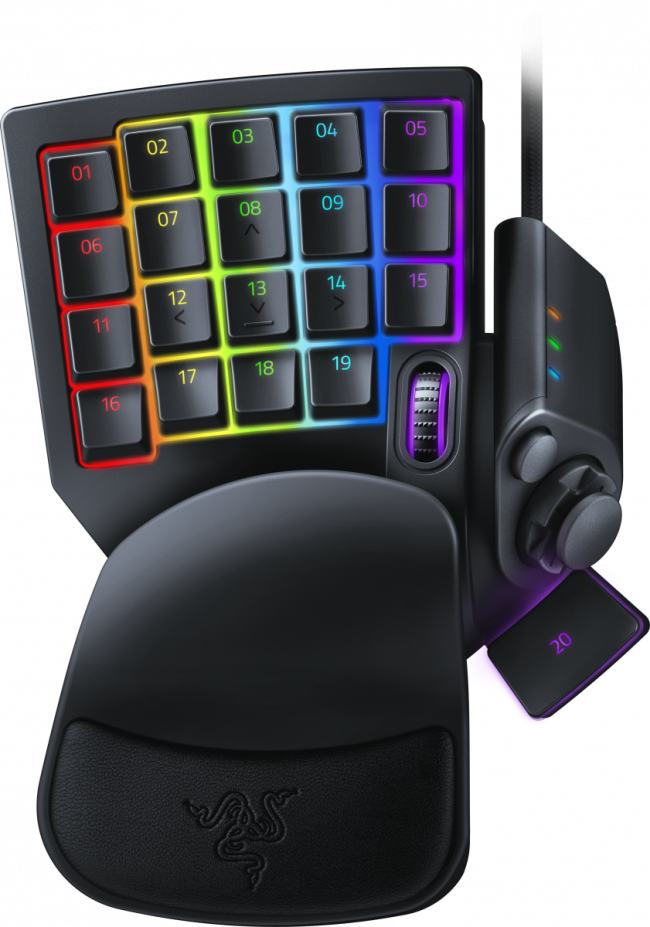 Игровой кейпад Razer Tartarus Pro Razer Tartarus Pro — для бизнеса и офиса Игровой кейпад Razer Tartarus Pro Razer Tartarus Pro — для бизнеса и офиса