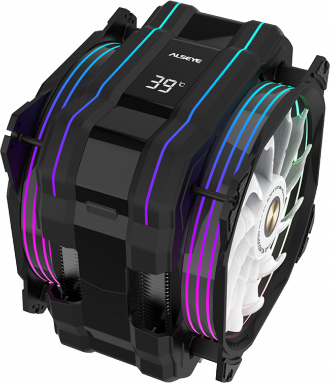 Кулер для процессора персонального компьютера ALSEYE Model M120D-B-Plus II — для бизнеса и офиса