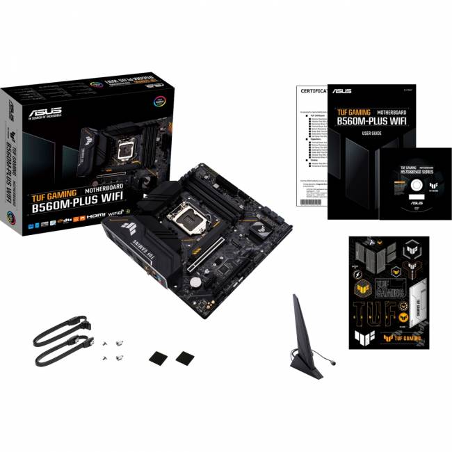 Материнская плата ASUS TUF GAMING B560M-PLUS WIFI (90MB1770-M0EAY0) — для бизнеса и офиса