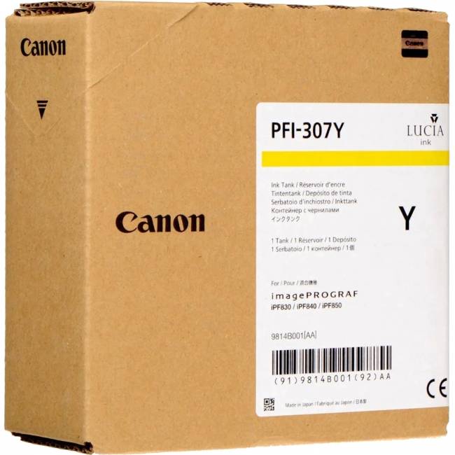 Картридж Canon PFI-307 (9814B001) — для бизнеса и офиса Картридж Canon PFI-307 (9814B001) — для бизнеса и офиса