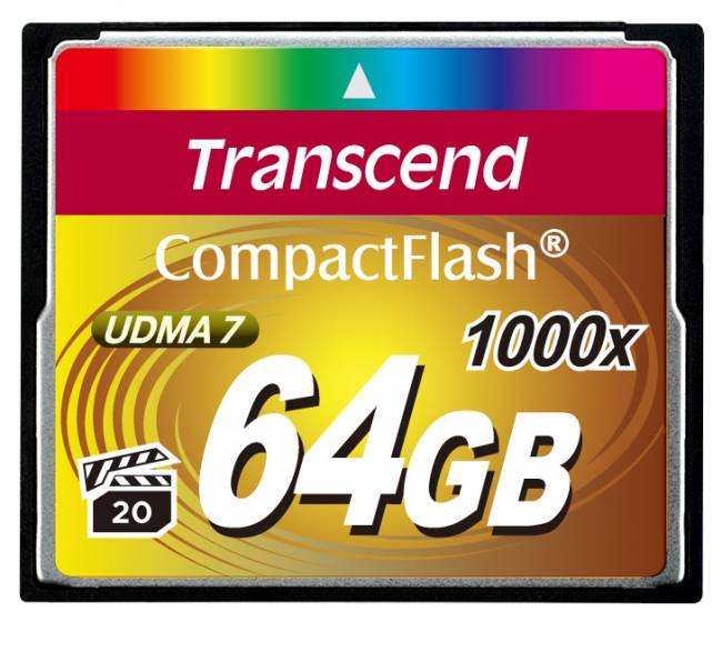 Карта памяти CompactFlash 1000 64GB — для бизнеса и офиса Карта памяти CompactFlash 1000 64GB — для бизнеса и офиса