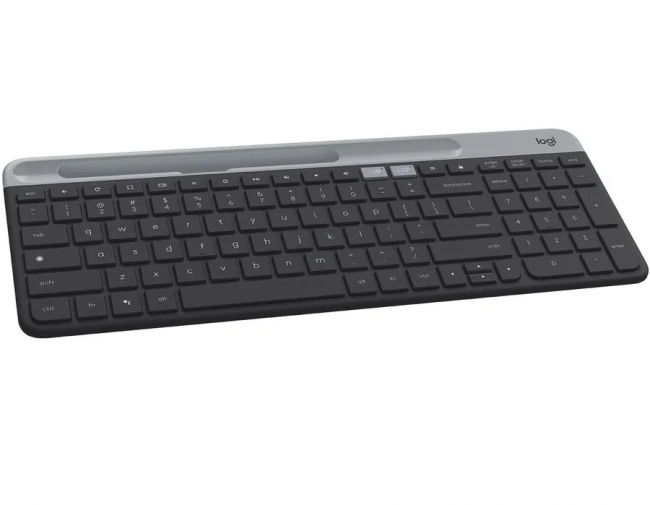 Клавиатура Logitech Keyboard Slim K580 Bluetooth Multi-Device GRAPHITE — для бизнеса и офиса