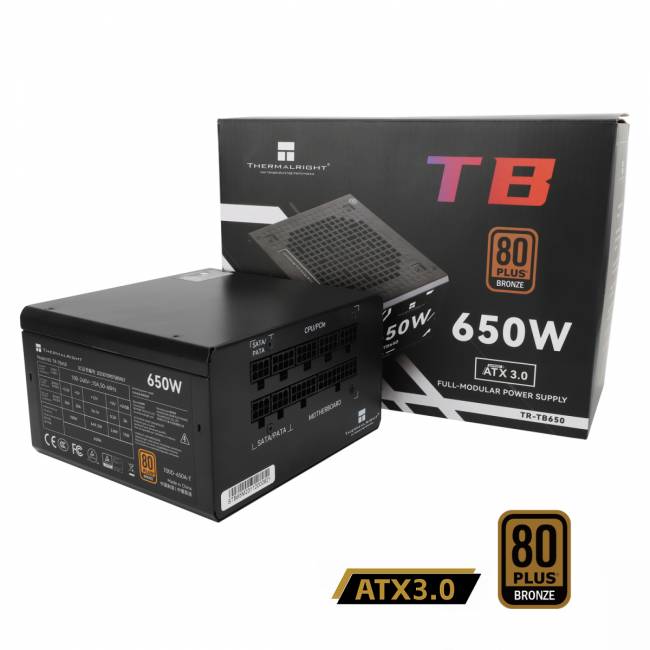 Блок питания 650W Thermalright TR-TB650 — для бизнеса и офиса