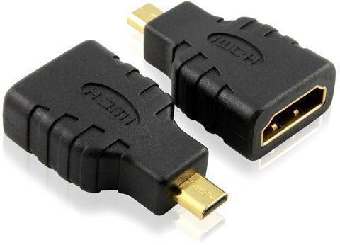 Greenconnect Адаптер переходник micro HDMI-HDMI GC-CVM401,Тип D ( micro-HDMI) 19M AM / Тип А 19F AF, золотые разъемы, пакет Greenconnect micro HDMI-HDMI,Тип D ( micro-HDMI) 19M AM / Тип А 19F AF, золотые разъемы — для бизнеса и офиса