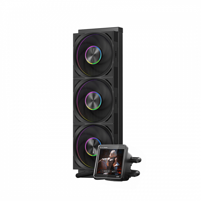 Система охлаждения PCCooler DT360 ARGB Display BK — для бизнеса и офиса Система охлаждения PCCooler DT360 ARGB Display BK — для бизнеса и офиса