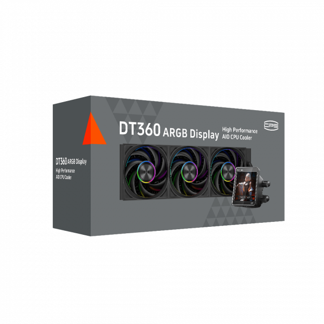 Система охлаждения PCCooler DT360 ARGB Display BK — для бизнеса и офиса Система охлаждения PCCooler DT360 ARGB Display BK — для бизнеса и офиса