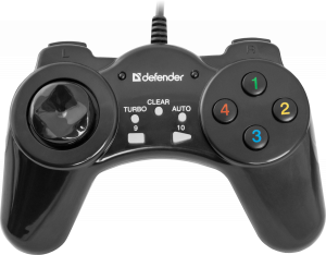 Defender Проводной геймпад Vortex USB, 13 кнопок Defender Vortex