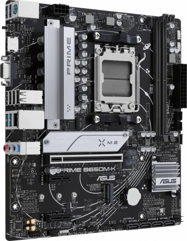 Материнская плата ASUS PRIME B650M-K — для бизнеса и офиса Материнская плата ASUS PRIME B650M-K — для бизнеса и офиса