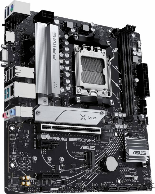 Материнская плата ASUS PRIME B650M-K — для бизнеса и офиса Материнская плата ASUS PRIME B650M-K — для бизнеса и офиса