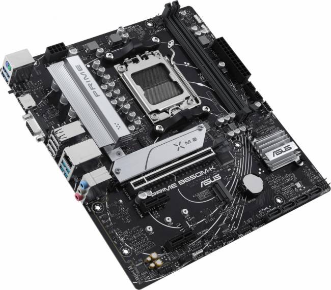 Материнская плата ASUS PRIME B650M-K — для бизнеса и офиса Материнская плата ASUS PRIME B650M-K — для бизнеса и офиса