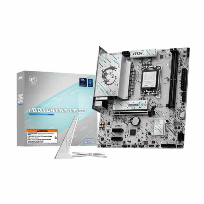 Материнская плата MSI H810M GAMING WIFI6E — для бизнеса и офиса Материнская плата MSI H810M GAMING WIFI6E — для бизнеса и офиса