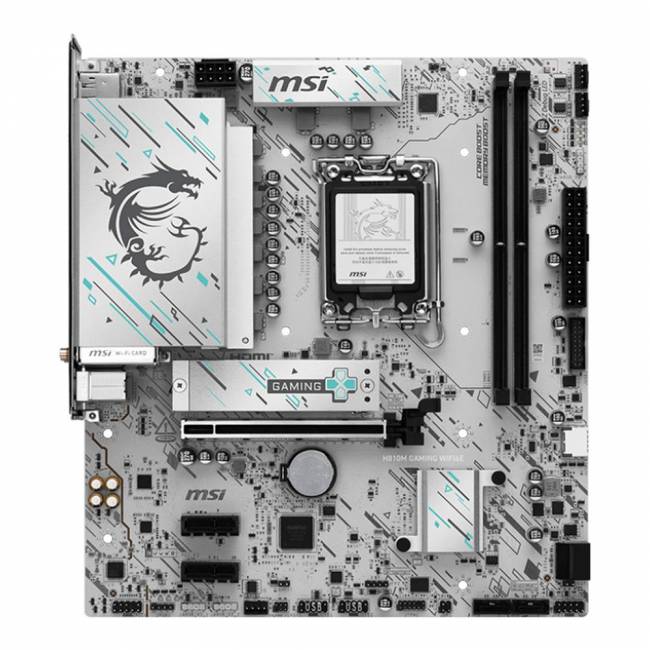 Материнская плата MSI H810M GAMING WIFI6E — для бизнеса и офиса Материнская плата MSI H810M GAMING WIFI6E — для бизнеса и офиса