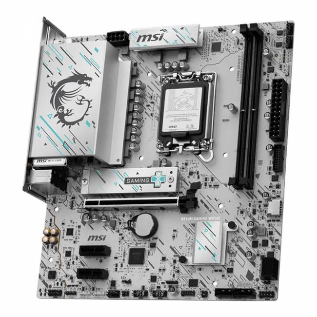 Материнская плата MSI H810M GAMING WIFI6E — для бизнеса и офиса Материнская плата MSI H810M GAMING WIFI6E — для бизнеса и офиса