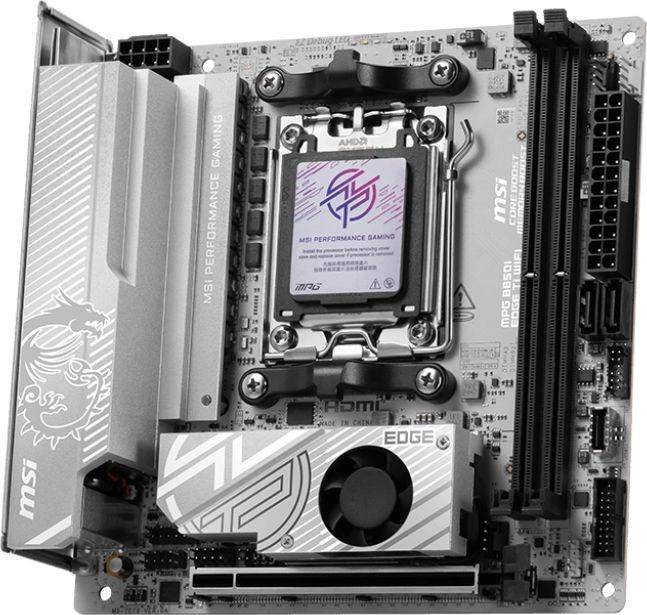 Материнская плата MSI MPG B850I EDGE TI WIFI — для бизнеса и офиса Материнская плата MSI MPG B850I EDGE TI WIFI — для бизнеса и офиса