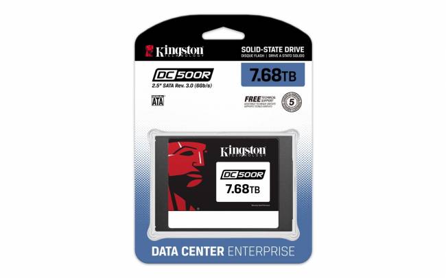 Твердотельный накопитель Kingston DC500R (SEDC500R/7680G) — для бизнеса и офиса Твердотельный накопитель Kingston DC500R (SEDC500R/7680G) — для бизнеса и офиса