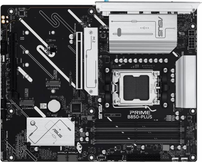 Материнская плата ASUS PRIME B850-PLUS-CSM — для бизнеса и офиса Материнская плата ASUS PRIME B850-PLUS-CSM — для бизнеса и офиса