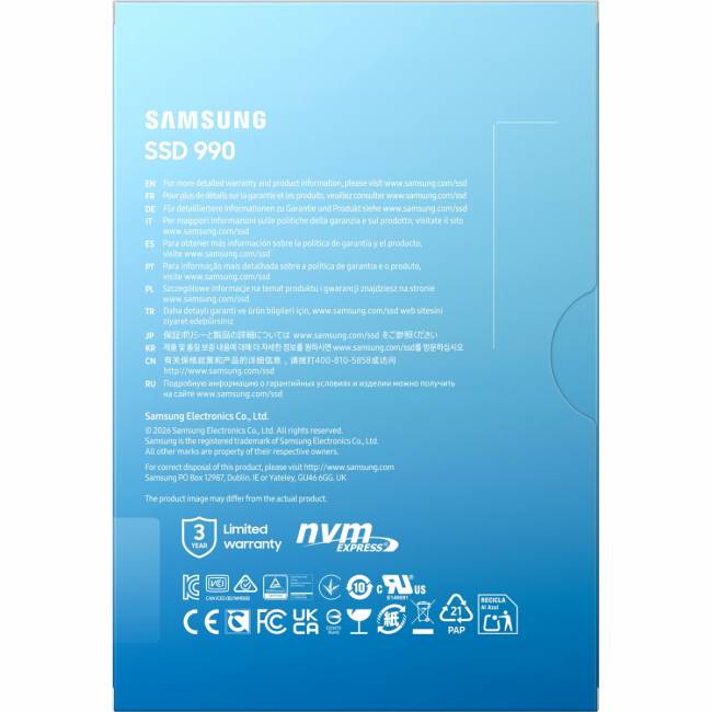 Твердотельные накопители Samsung Electronics MZ-V9V2T0BW — для бизнеса и офиса