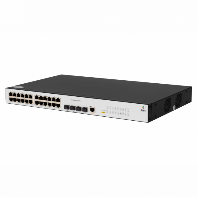 Коммутатор SNR-S2982G-24T-POE-E — для бизнеса и офиса