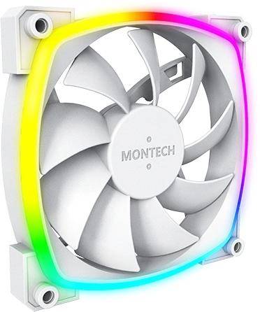 Вентилятор для корпуса Montech AX120 PWM WHITE — для бизнеса и офиса Вентилятор для корпуса Montech AX120 PWM WHITE — для бизнеса и офиса