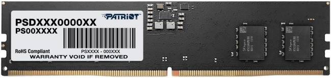 Память DDR5 32GB 5600MHz Patriot PSD532G56002 — для бизнеса и офиса Память DDR5 32GB 5600MHz Patriot PSD532G56002 — для бизнеса и офиса