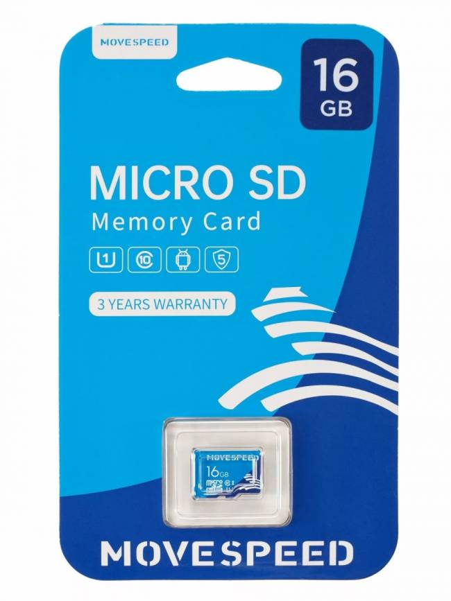 MicroSD 16GB Move Speed FT100 Class 10 без адаптера Move Speed YSTFT100-16GU1 — для бизнеса и офиса MicroSD 16GB Move Speed FT100 Class 10 без адаптера Move Speed YSTFT100-16GU1 — для бизнеса и офиса
