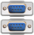 Greenconnect Кабель 15.0m 0-модемный COM, DB9/DB9  9M/9M, серый, 30 AWG, GCR-DB902-15m Greenconnect COM DB9/DB9 RS-232/RS-232 9M/9M — для бизнеса и офиса