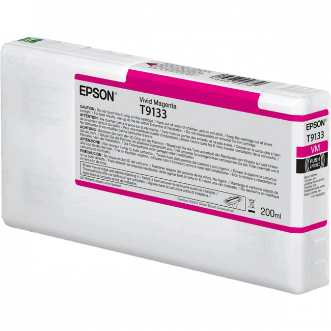 Картридж Epson Vivid Magenta T9133 (C13T91330N) — для бизнеса и офиса Картридж Epson Vivid Magenta T9133 (C13T91330N) — для бизнеса и офиса