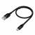 GCR QC Кабель 1.0m MicroUSB, быстрая зарядка, черный нейлон, AL корпус черный, черный ПВХ, 28/24 AWG, GCR-52475 Кабель Greenconnect 1 м (GCR-52475) — для бизнеса и офиса