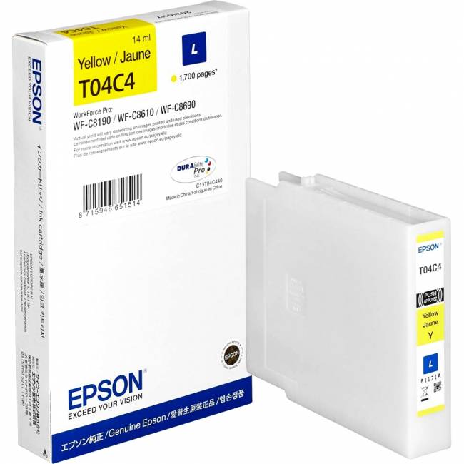Картридж Epson C13T04C440 — для бизнеса и офиса Картридж Epson C13T04C440 — для бизнеса и офиса