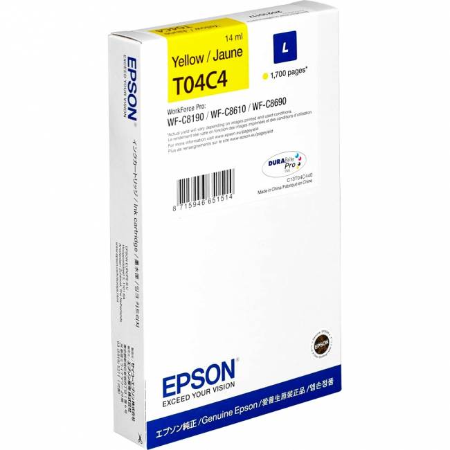 Картридж Epson C13T04C440 — для бизнеса и офиса Картридж Epson C13T04C440 — для бизнеса и офиса