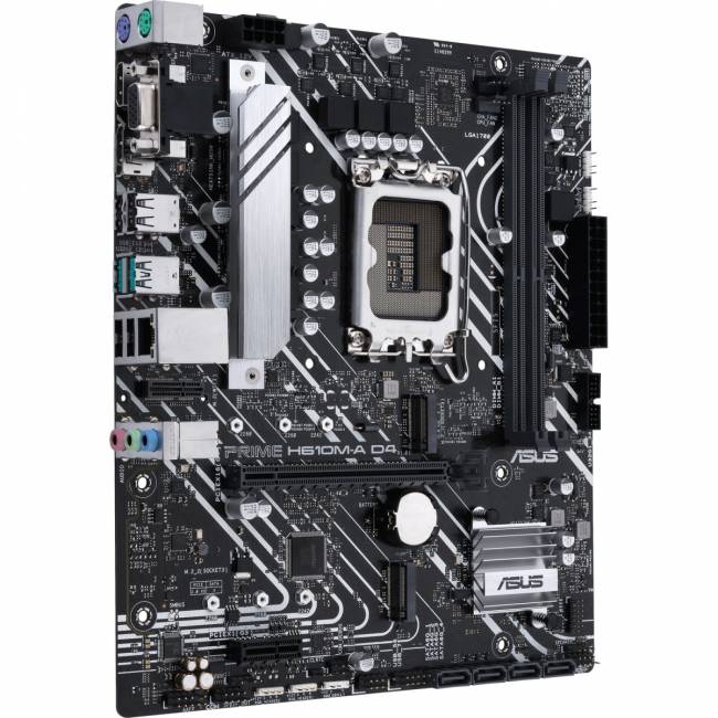 Материнская плата ASUS PRIME H610M-A D4-CSM (90MB19P0-M0EAYC) — для бизнеса и офиса Материнская плата ASUS PRIME H610M-A D4-CSM (90MB19P0-M0EAYC) — для бизнеса и офиса