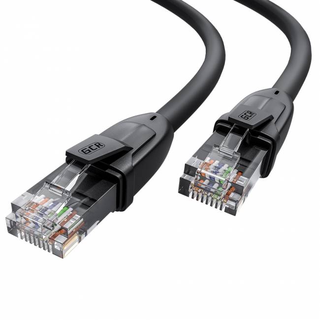 GCR Патч-корд прямой 30.0m UTP кат.6, черный, 24 AWG, ethernet high speed, RJ45, T568B, GCR-52539 Greenconnect GCR-52539 — для бизнеса и офиса GCR Патч-корд прямой 30.0m UTP кат.6, черный, 24 AWG, ethernet high speed, RJ45, T568B, GCR-52539 Greenconnect GCR-52539 — для бизнеса и офиса