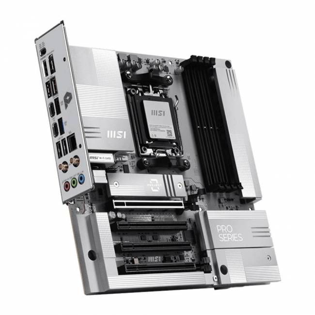 Материнская плата MSI PRO B850M-A WIFI PZ — для бизнеса и офиса Материнская плата MSI PRO B850M-A WIFI PZ — для бизнеса и офиса