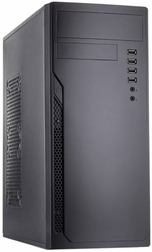 Корпус c блоком питания 450 Ватт Foxline FL-301-FZ450R