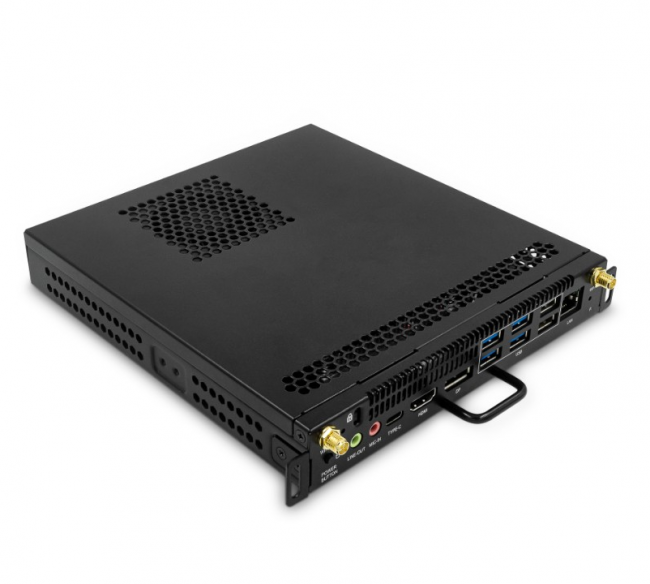 OPS модуль, i5 9400H, 8GB memory, 256GB SSD, default build-in Win 10, Wi-Fi, Bluetooth Hikvision DS-D5AC9C5-8S2(9400H) — для бизнеса и офиса OPS модуль, i5 9400H, 8GB memory, 256GB SSD, default build-in Win 10, Wi-Fi, Bluetooth Hikvision DS-D5AC9C5-8S2(9400H) — для бизнеса и офиса