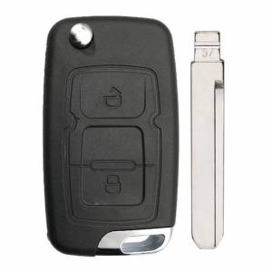 Корпус выкидного ключа GEELY 2 кнопки, лезвие № 57, без лого
