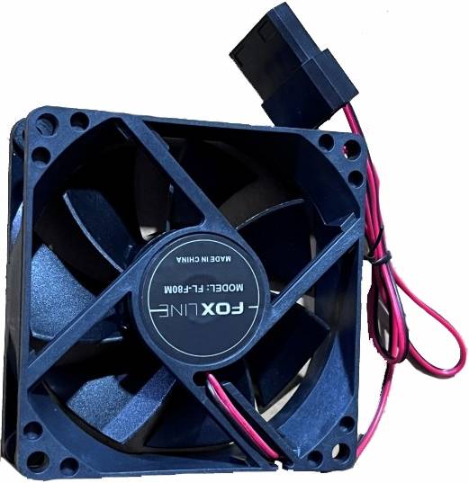 Охлаждение корпуса Foxline FL-F80M — для бизнеса и офиса Охлаждение корпуса Foxline FL-F80M — для бизнеса и офиса