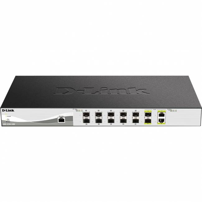 Коммутатор D-Link SmartPro (DXS-1210-12SC/A3A) — для бизнеса и офиса