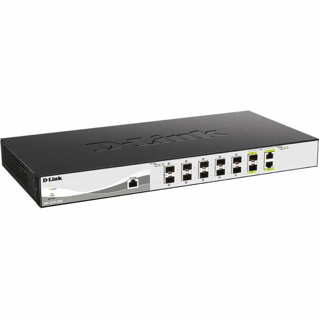 Коммутатор D-Link SmartPro (DXS-1210-12SC/A3A) — для бизнеса и офиса