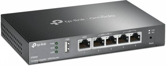 Маршрутизатор TP-Link ER605 — для бизнеса и офиса Маршрутизатор TP-Link ER605 — для бизнеса и офиса