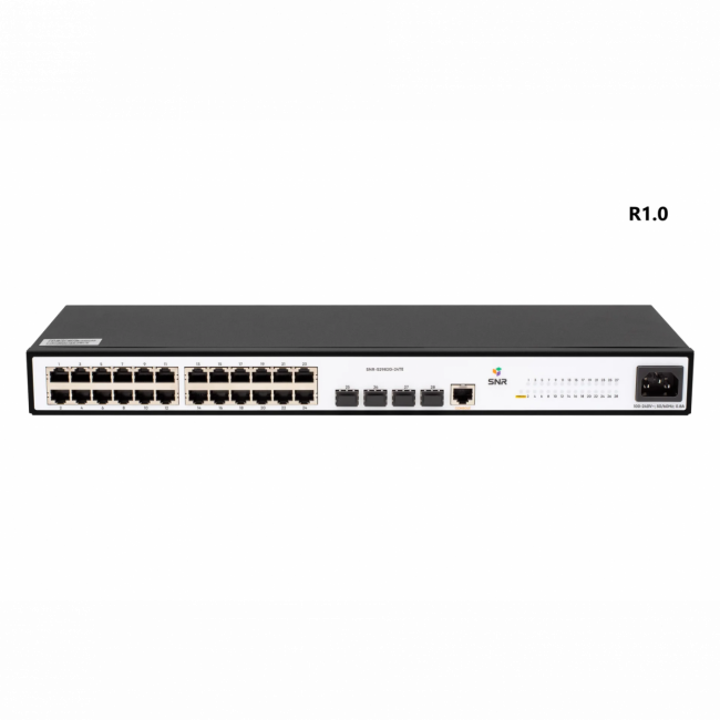 Коммутатор SNR-S2982G-24TE — для бизнеса и офиса Коммутатор SNR-S2982G-24TE — для бизнеса и офиса