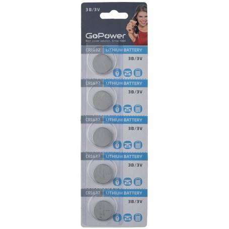Э\п GoPower CR1632 BL5 — для бизнеса и офиса Э\п GoPower CR1632 BL5 — для бизнеса и офиса