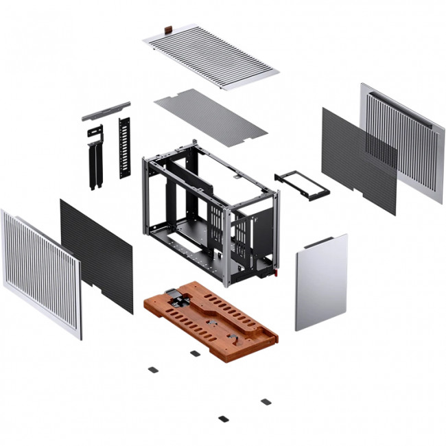 Корпус без блока питания JONSBO T9 Silver — для бизнеса и офиса Корпус без блока питания JONSBO T9 Silver — для бизнеса и офиса