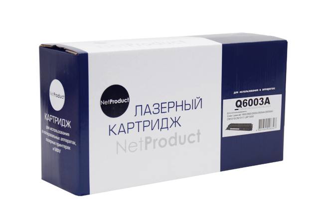 Картридж NetProduct (N-Q6003A) для HP CLJ 1600/2600/2605, Восстановленный, M, 2K — для бизнеса и офиса Картридж NetProduct (N-Q6003A) для HP CLJ 1600/2600/2605, Восстановленный, M, 2K — для бизнеса и офиса